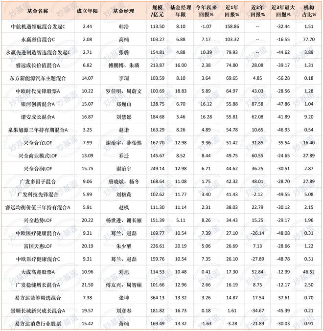 大象起舞,百亿基金里有哪些领跑者 大象起舞,百亿基金里有哪些领跑者