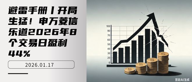 避雷手册丨开局生猛!申万菱信乐道2026年8个交易日盈利44% 避雷手册丨开局生猛!申万菱信乐道2026年8个交易日盈利44%