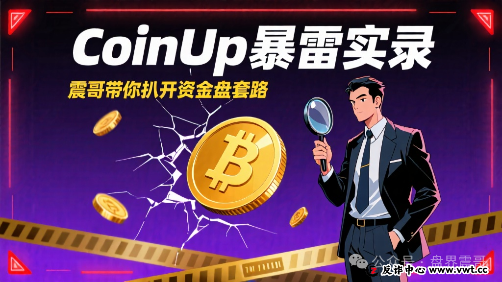 CoinUp暴雷实录:震哥带你扒开资金盘套路 CoinUp暴雷实录:震哥带你扒开资金盘套路